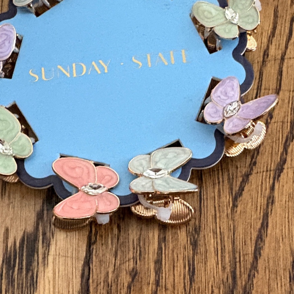Butterfly Clips - Multicolor - Picture 7 of 7